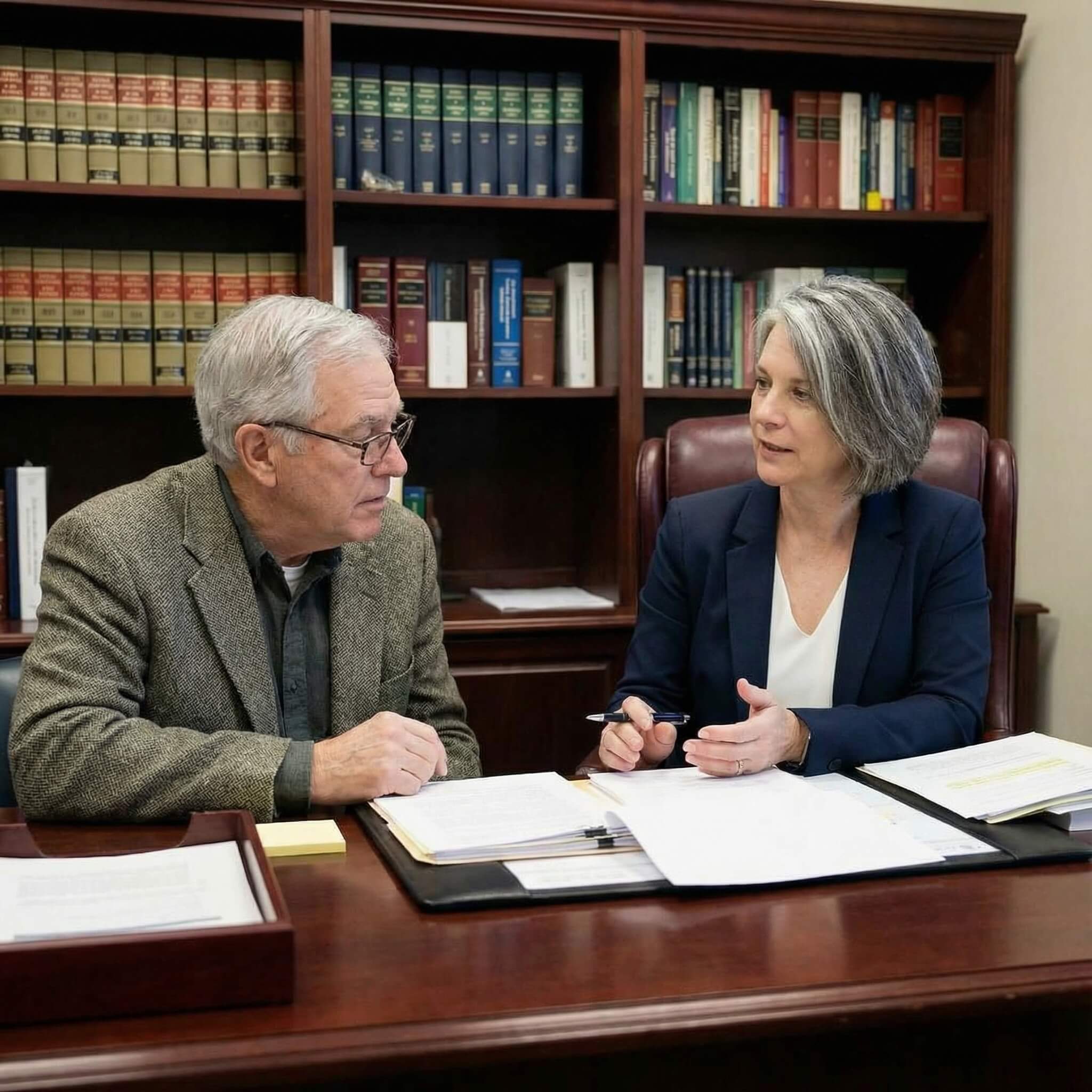 Beratungsgespräch mit Expertin